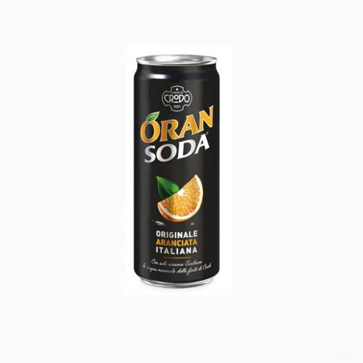 Oran-Soda l'Aranciata - napój o smaku pomarańczy 330ml, Delikatesy włoskie  \ Napoje