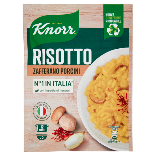 Knorr Risotto Zafferano e Porcini risotto z szafranem i borowikami 175